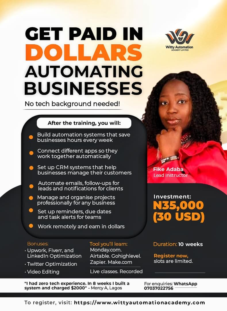 CRM and No-code Tools Training (Cohort 6)